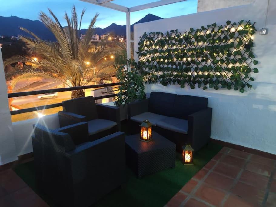 Apartamento-estudio Benalsun Pueblo Evita Benalmadena Bagian luar foto