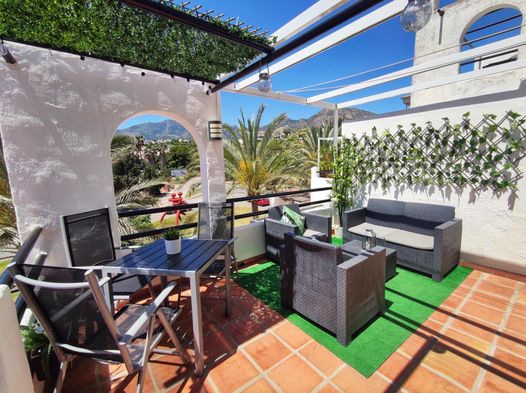 Apartamento-estudio Benalsun Pueblo Evita Benalmadena Bagian luar foto